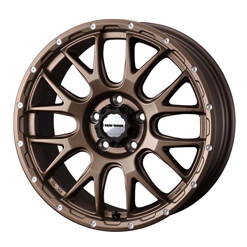 【4本購入で特典付】WEDS ウェッズ 0041144 アルミホイール1本 MUD VANCE 08 17インチ リム幅7.0J インセット+38 5穴 PCD114.3 MAT BRONZE｜アットマックス＠ 21,009円