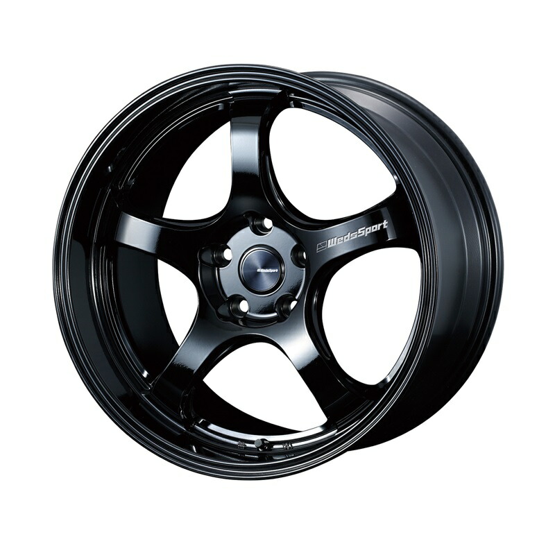 【4本購入で特典付】WEDS ウェッズ 0073656 アルミホイール1本 WEDSSPORT RN05M 18インチ リム幅10.0J インセット+36 5穴 PCD112 GLOSS BLACK｜アットマックス＠ 34,856円