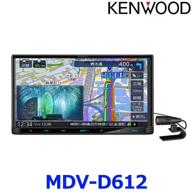 楽天市場】KENWOOD ケンウッド 彩速ナビ MDV-S708 7V型180mmモデル AV
