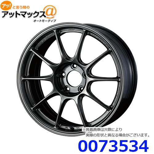 【4本購入で特典付】WEDS ウェッズ 0073534 アルミホイール 1本 WEDSSPORT ウェッズスポーツ TC-105X 18インチ リム幅8.5 インセット+43 5穴 PCD100 EJ-TITAN|アットマックス@