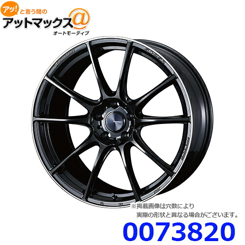 【4本購入で特典付】WEDS ウェッズ 0073820 アルミホイール1本 WEDSSPORT SA25R ウェッズスポーツ エスエーニーゴーアール 19インチ リム幅8.5 インセット+45 5穴 PCD114.3 METAL BLACK F|アットマックス@