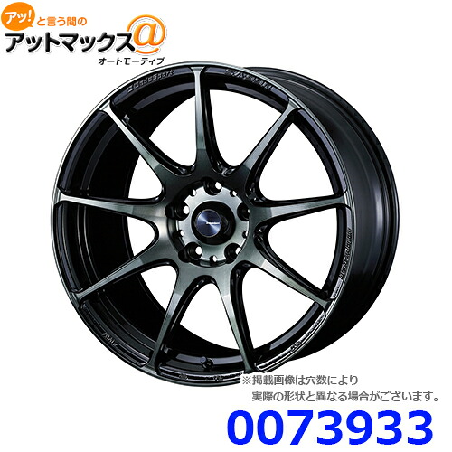 【4本購入で特典付】WEDS ウェッズ 0073933 アルミホイール1本 WEDSSPORT SA99R ウェッズスポーツ エスエーキュウキュウアール 18インチ リム幅9.5 インセット+45 5穴 PCD100 WBC
