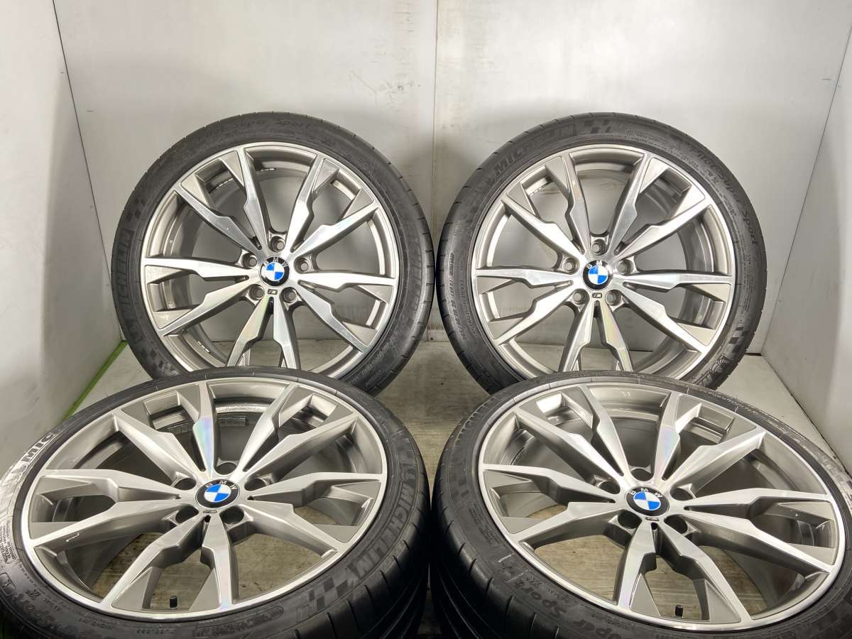 245/40R20 ミシュラン パイロットスーパースポーツ BMW純正 20x8.5 38 ・ 20x10.0 51 120-5穴 中古タイヤ サマータイヤ ホイールセット4本 セット