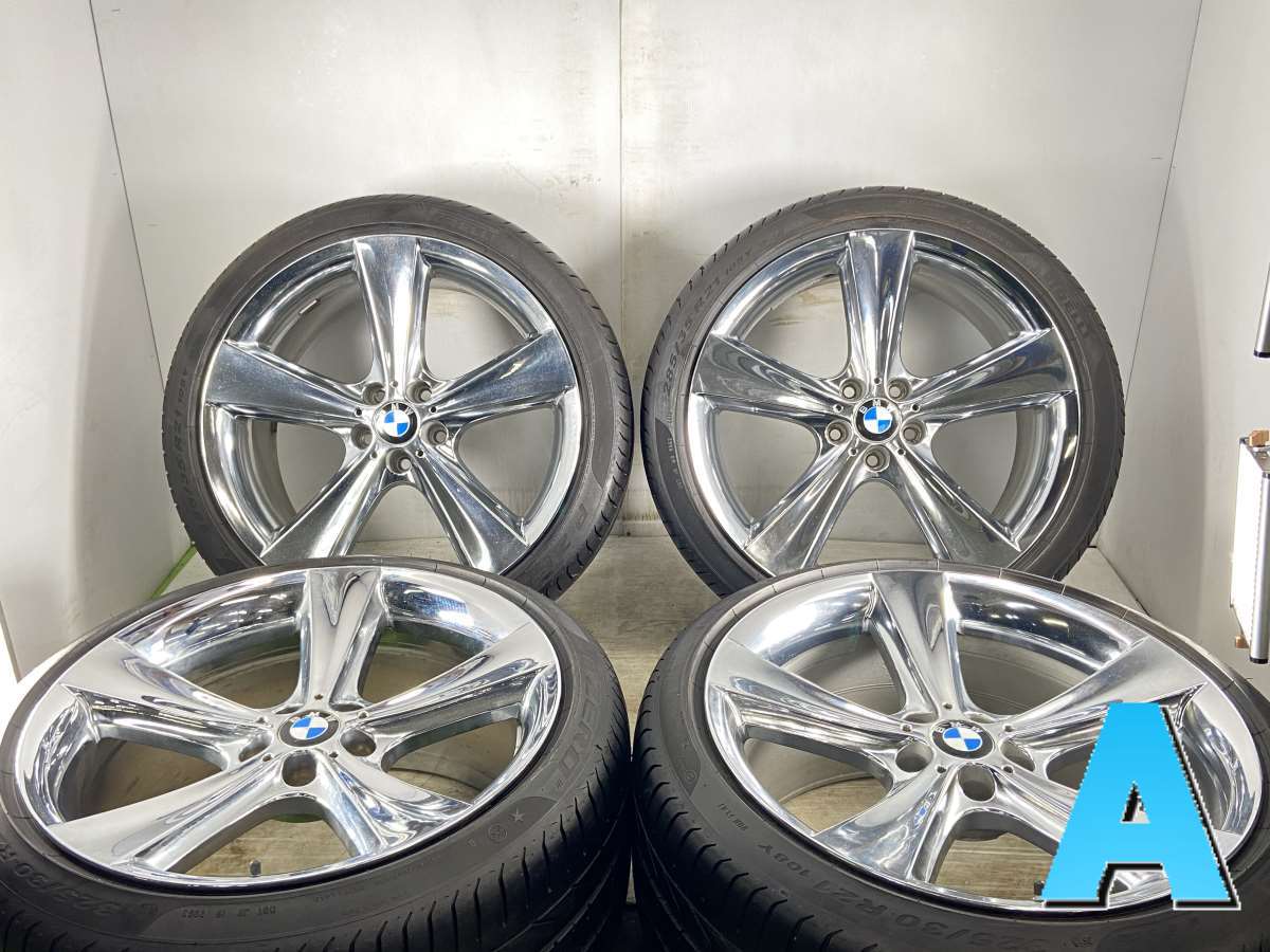 285/35R21 ピレリ P ZERO BMW純正 21x10.0 40 ・ 21x11.5 38 120-5穴 中古タイヤ サマータイヤ ホイールセット4本 セット