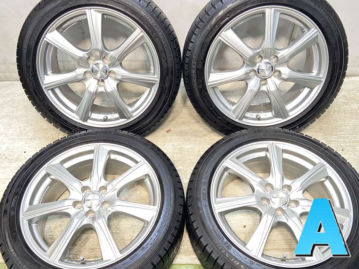205/50R17 ダンロップ ウィンターマックス 03 PRD 17x7.0 48 100-5穴 中古タイヤ スタッドレスタイヤ ホイールセット 4本セット|タイヤ・ホイール カンパニー