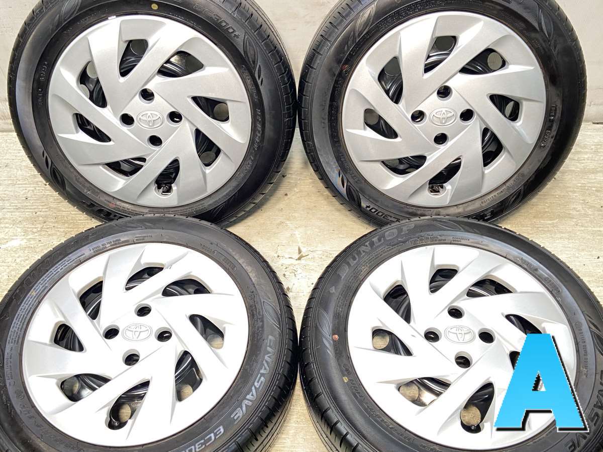 185/60R15 ダンロップ エナセーブ EC300+ トヨタ純正 15x5.5 45 100-4穴 中古タイヤ サマータイヤ ホイールセット 4本セット 21,450円
