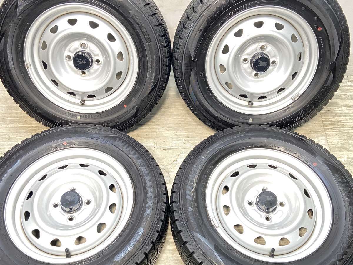 楽天市場】185/70R14 ダンロップ ウィンターマックス WM02 JECT 14x5.0 
