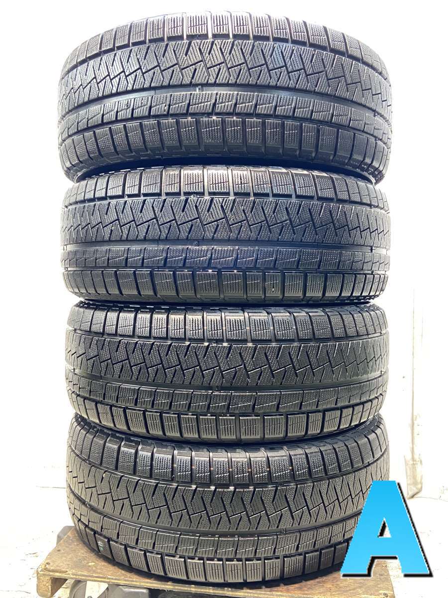 215/60R17 ピレリ アイスアシンメトリコ+ 中古タイヤ スタッドレスタイヤ 4本セット