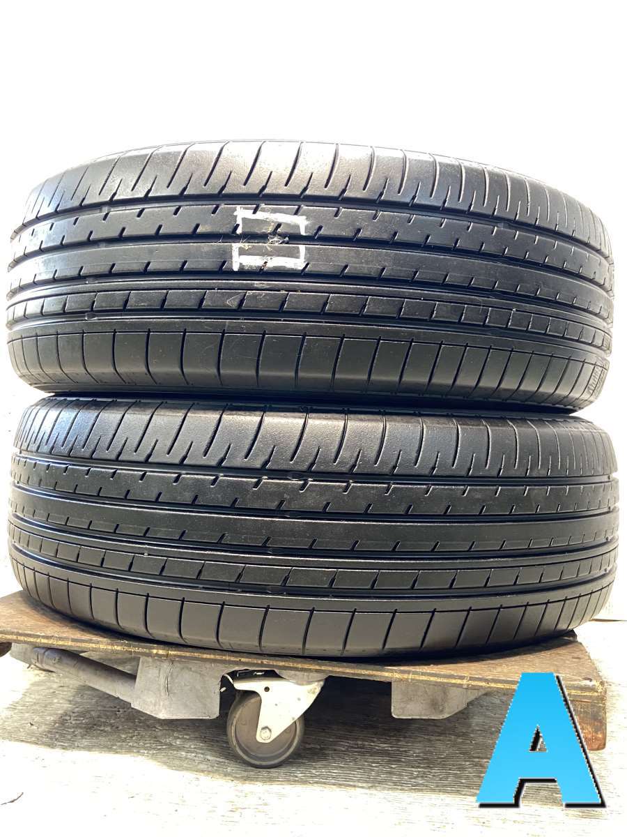 225/60R18 ヨコハマ ブルーアースXT AE61 中古タイヤ サマータイヤ 2本セット