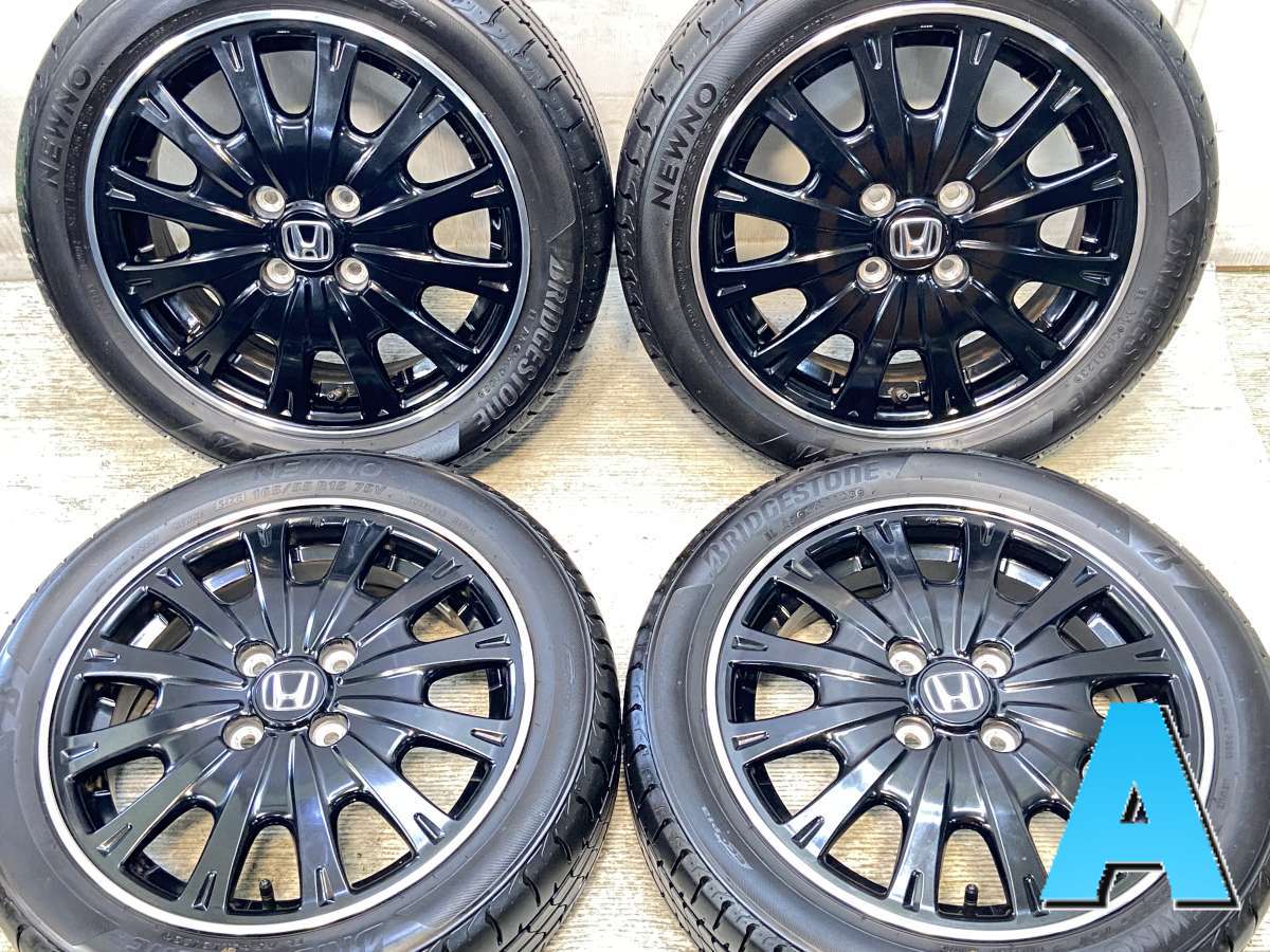 楽天市場】中古 ホイールタイヤ 4本セット 165/55R15 純正 スズキ