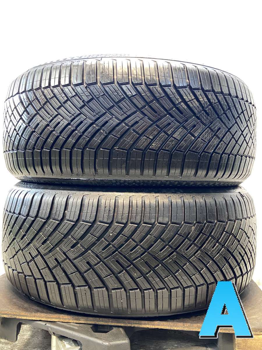 225/45R18 コンチネンタル ALLSEASONCONTACT 2 中古タイヤ スタッドレスタイヤ 2本セット