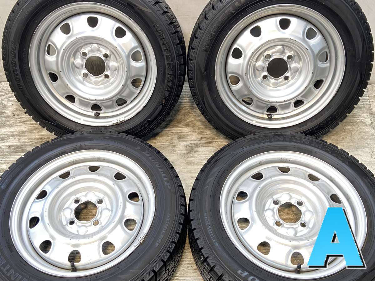 185/60R15 ダンロップ ウィンターマックス WM02 　 TOPY M60 15x5.5 100-4穴 中古タイヤ スタッドレスタイヤ ホイールセット 4本セット｜タイヤ・ホイール　カンパニー