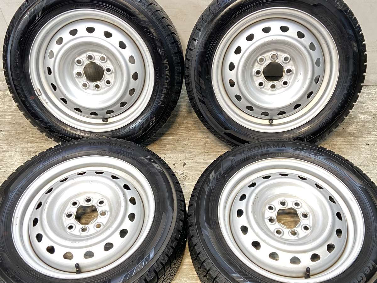 185/60R15 ヨコハマ アイスガード iG60 　 S7 15x5.5 100/114.3-4穴 中古タイヤ スタッドレスタイヤ ホイールセット 4本セット