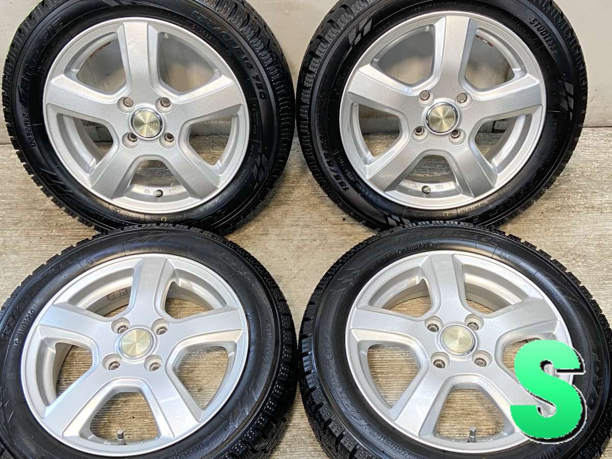 2023.2022年製155/65R14バリ山！中古スタッドレスタイヤ4本セット Yahoo!オークション - 2023.2022年製155/65R14バリ山 中古タイヤ