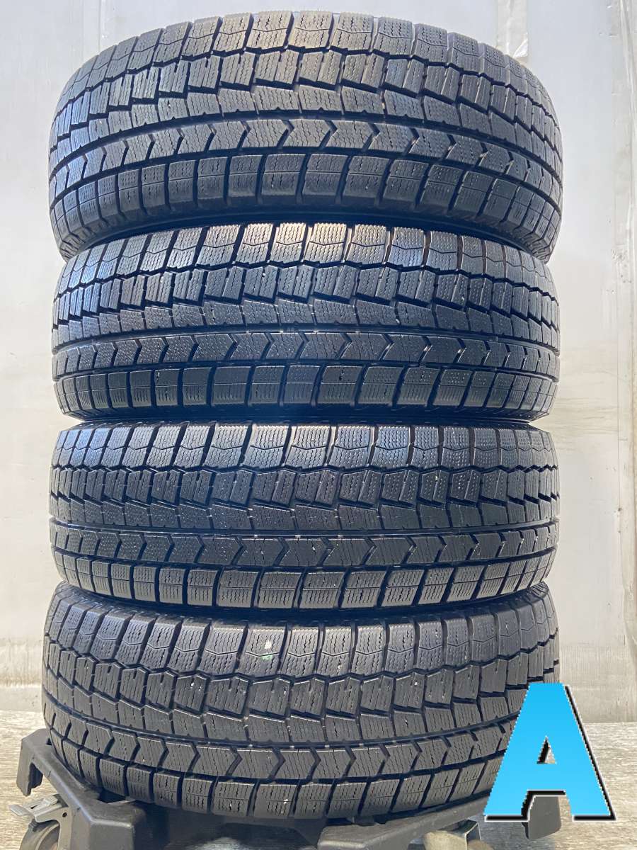 195/65R15 ダンロップ ウィンターマックス WM02 中古タイヤ スタッドレスタイヤ 4本セット