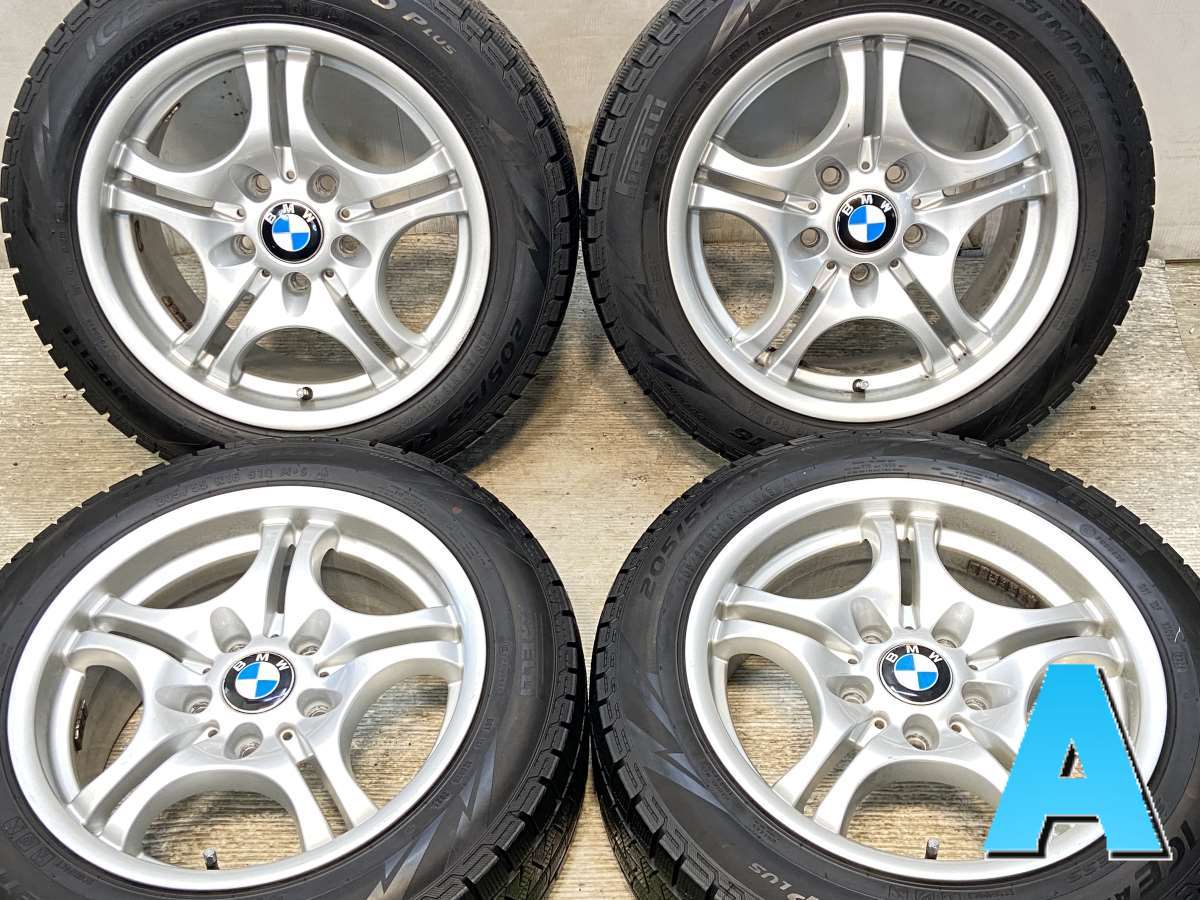 楽天市場】中古ホイールタイヤ 4本セット 205/55R16純正 BMW 1シリーズ
