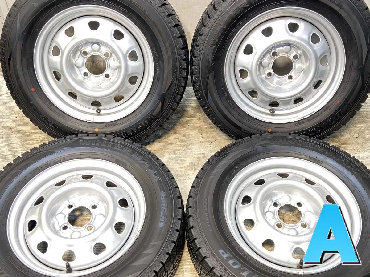 【中古良品】スタットレスタイヤ＋アルミホイール４本セット　185/70R 14　ダンロップ　ウインターマックス　WM02 楽天市場】185/70R14 ダンロップ ウィンターマックス WM02 JECT 14x5.0