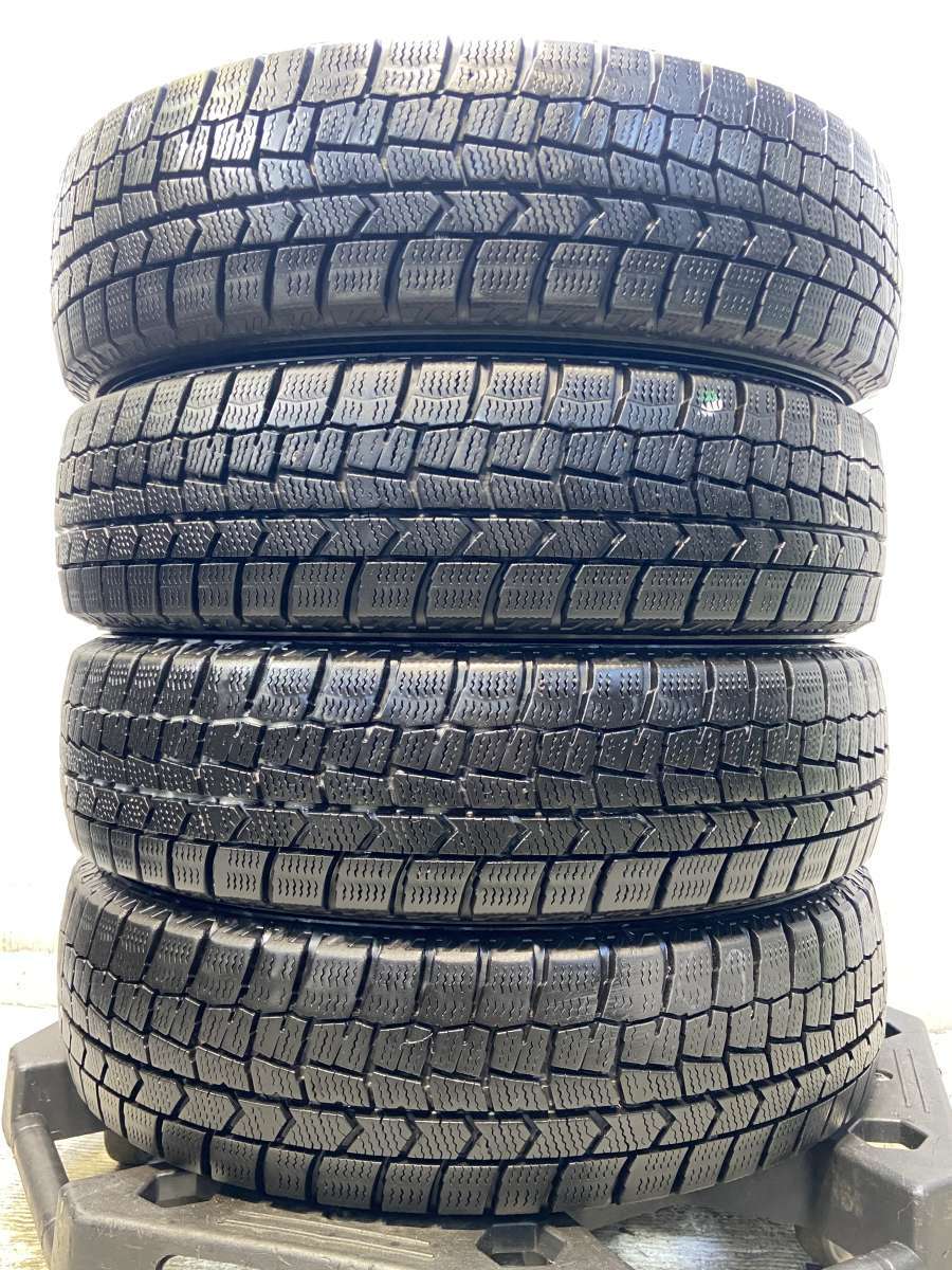 155/65R14 ダンロップ ウィンターマックス WM02 中古タイヤ スタッドレスタイヤ 4本セット