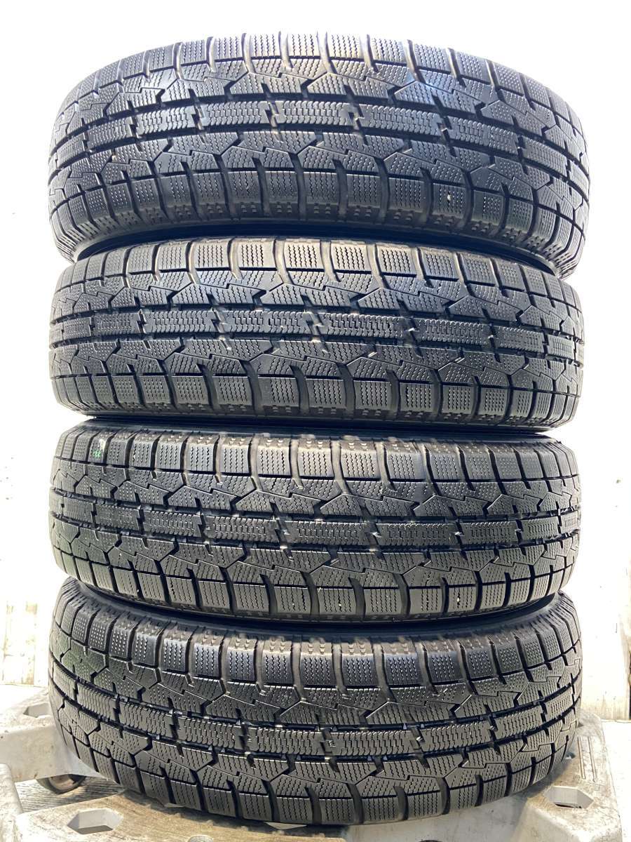 155/65R14 トーヨータイヤ オブザーブ ガリット GIZ 中古タイヤ スタッドレスタイヤ 4本セット