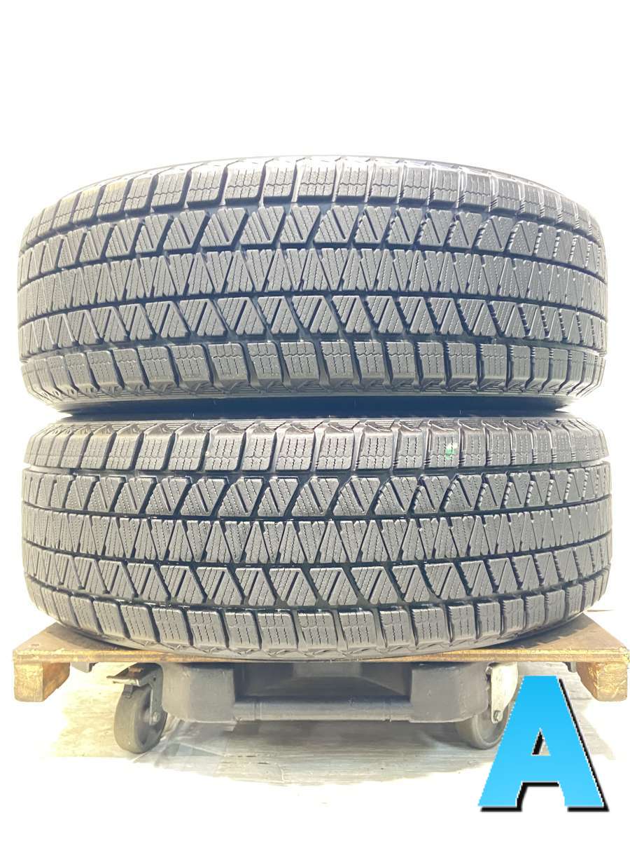 225/60R18 ブリヂストン ブリザック DM-V3 中古タイヤ スタッドレスタイヤ 2本セット