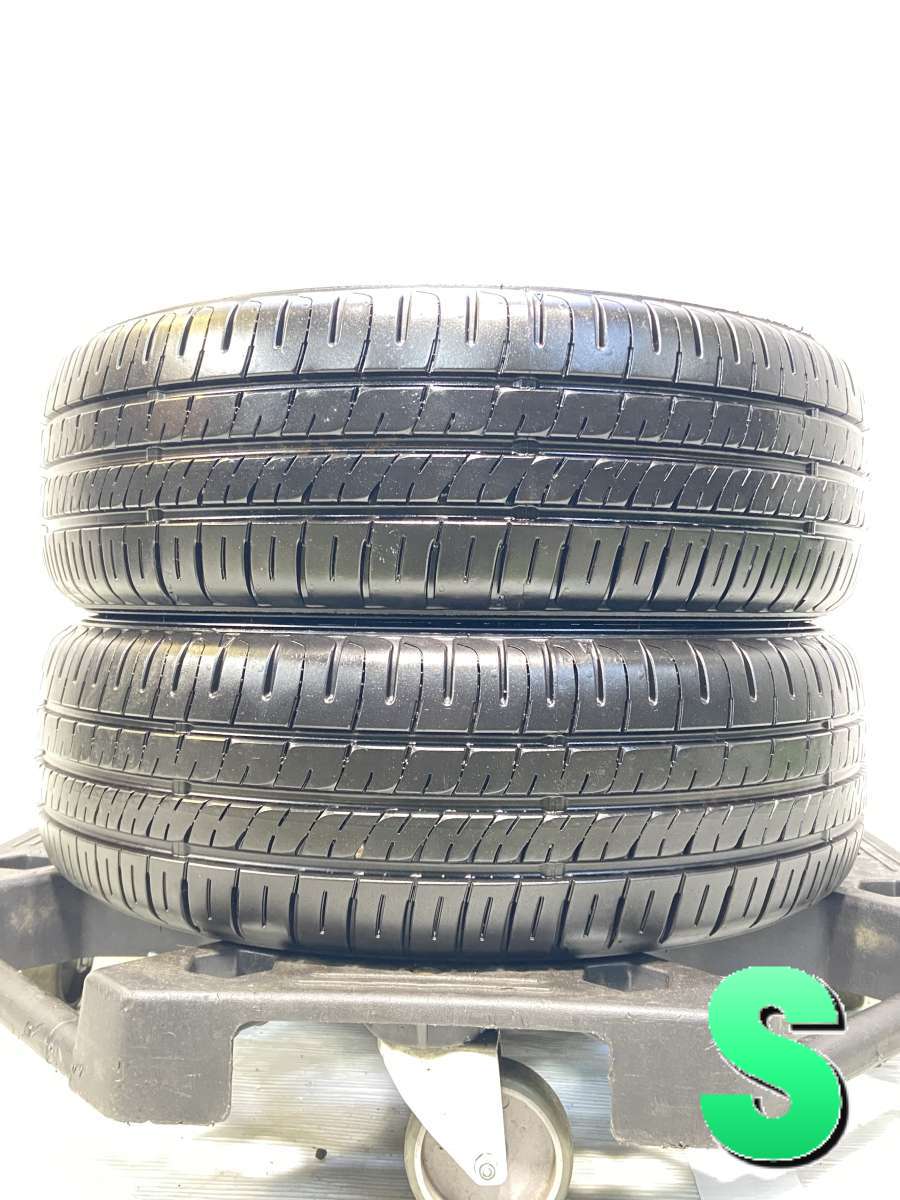 155/55R14 ダンロップ エナセーブ EC204 中古タイヤ サマータイヤ 2本セット