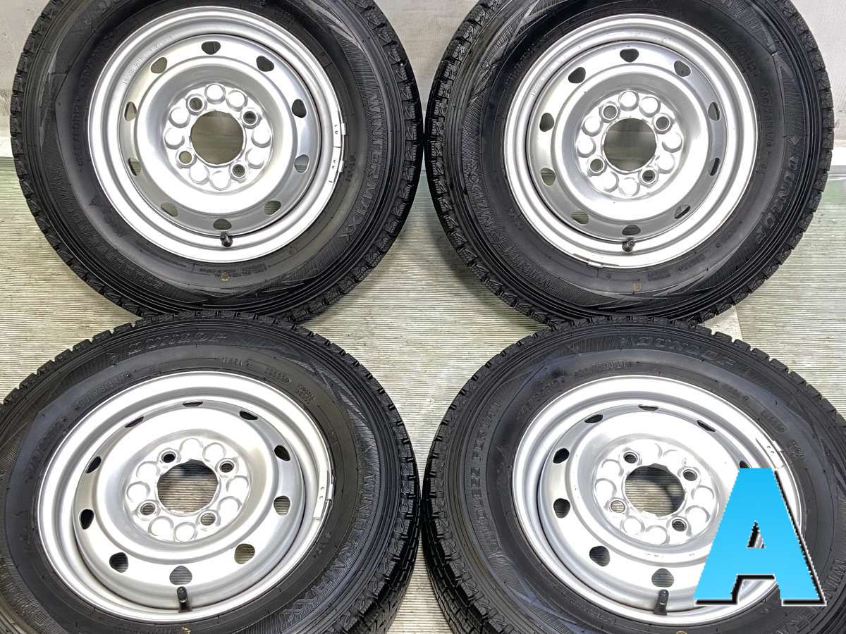 145/80R12 80/78N LT ダンロップ ウィンターマックス SV01 　 TOPY M74 12x3.5 45 100-4穴 中古タイヤ スタッドレスタイヤ ホイールセット 4本セット 19,564円