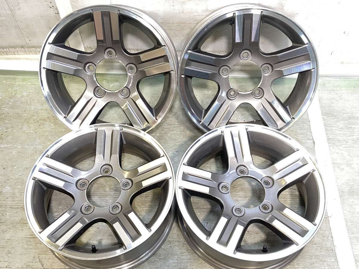 楽天市場】スズキ ジムニー 純正スチールホイール 4本 新車外し 現行 