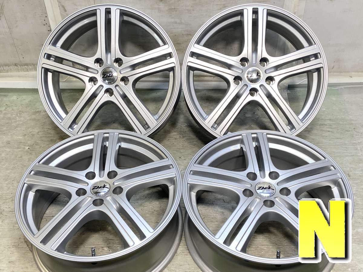 18x7.0 38 114.3-5穴 　 ZACK JP-105 中古ホイール 4本セット 21,560円