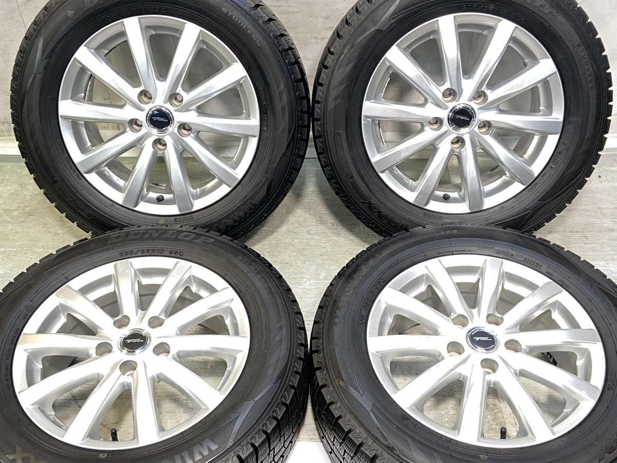 アルミホイール付 スタッドレスタイヤ 4本 205/65 R15 アイスナビZEA