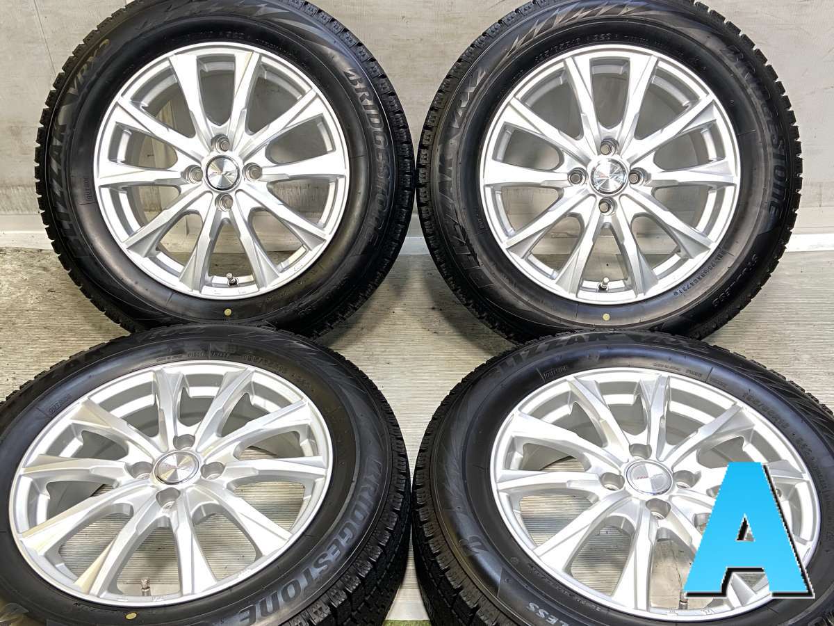 195/65R16 ブリヂストン ブリザック VRX2 　 JOKER 16x6.0 40 100-4穴 中古タイヤ スタッドレスタイヤ ホイールセット 4本セット 36,920円