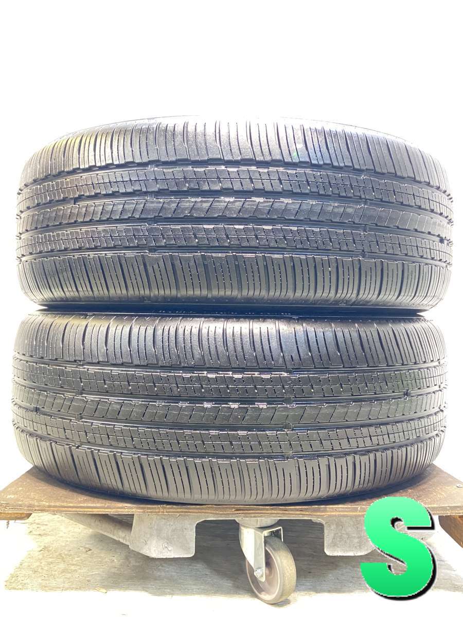 225/55R18 ファルケン ジークス ZE001A A/S 中古タイヤ サマータイヤ 2本セット