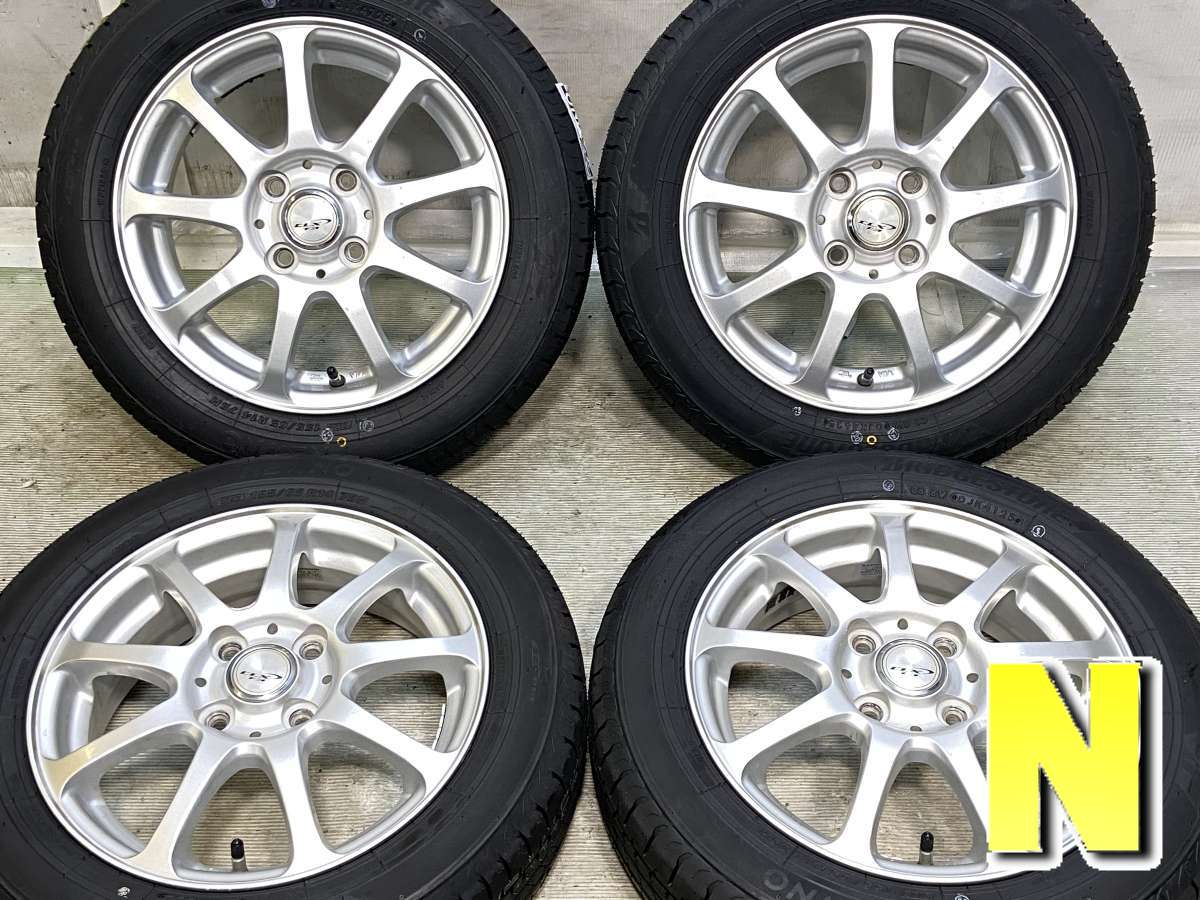 155/65R14 ブリヂストン NEWNO 　 CLX T-3 14x4.5 45 100-4穴 中古タイヤ サマータイヤ ホイールセット 4本セット｜タイヤ・ホイール　カンパニー