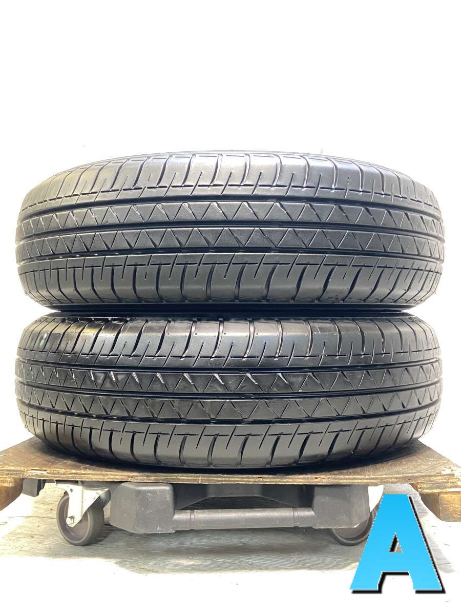 195/80R15 107/105Q LT ヨコハマ ブルーアース Van RY55 中古タイヤ サマータイヤ 2本セット