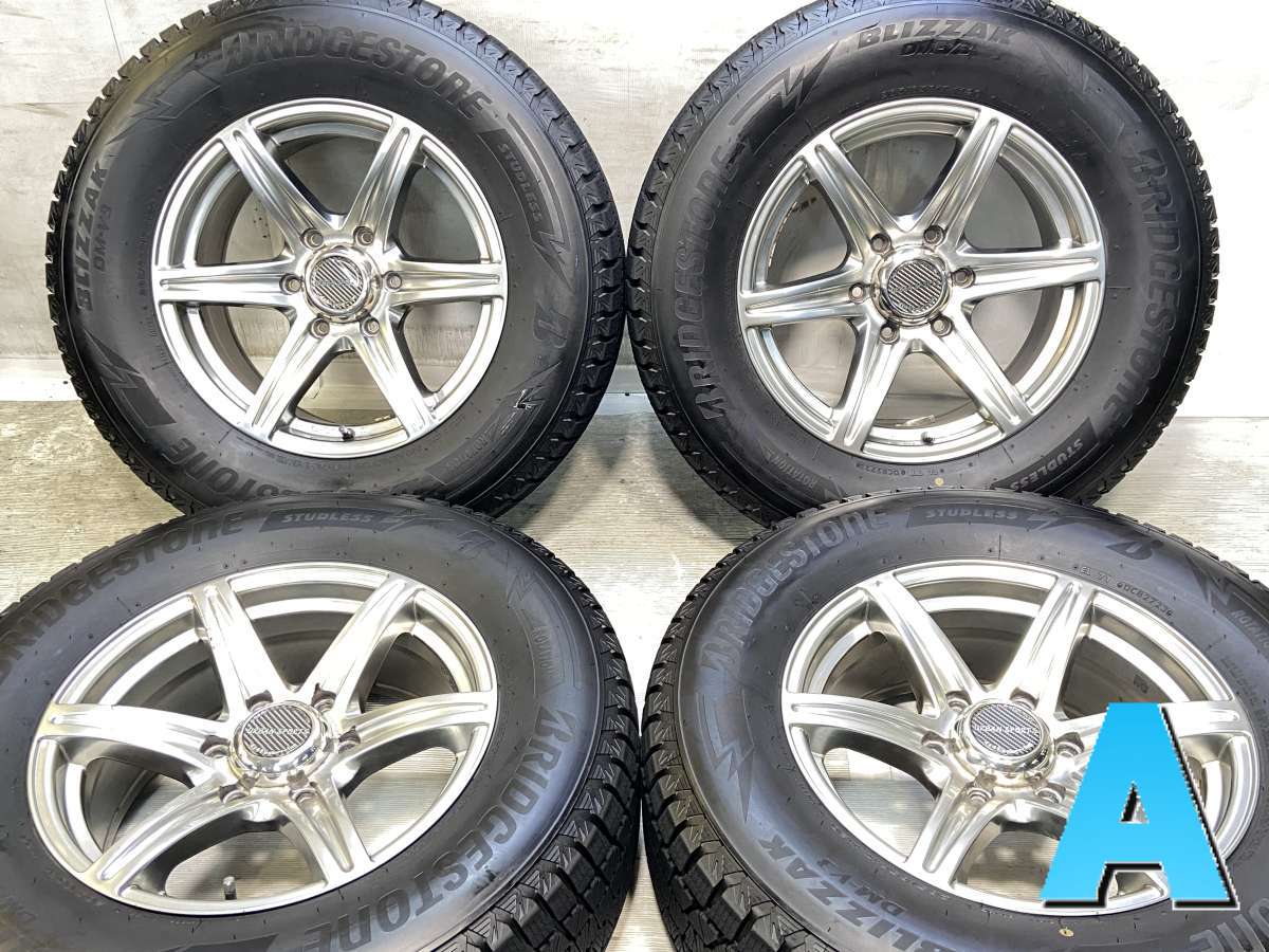 265/65R17 ブリヂストン ブリザックDM-V3 　 URBAN SPORTS 17x7.5 25 139.7-6穴 中古タイヤ スタッドレスタイヤ ホイールセット 4本セット｜タイヤ・ホイール　カンパニー
