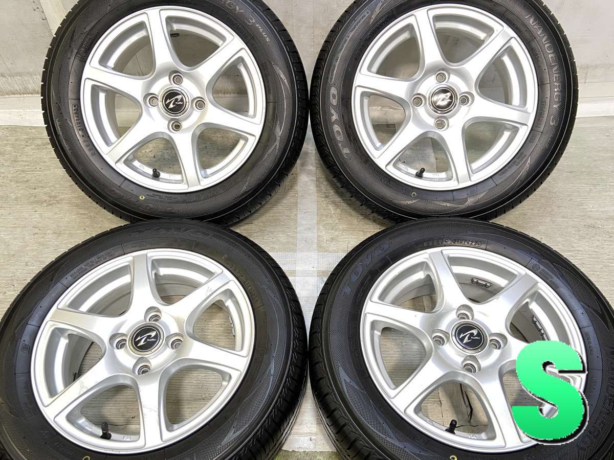 175/65R14 トーヨータイヤ ナノエナジー3プラス WEDS Treffer 14x5.5 40 100-4穴 中古タイヤ サマータイヤ ホイールセット 4本セット｜タイヤ・ホイール　カンパニー