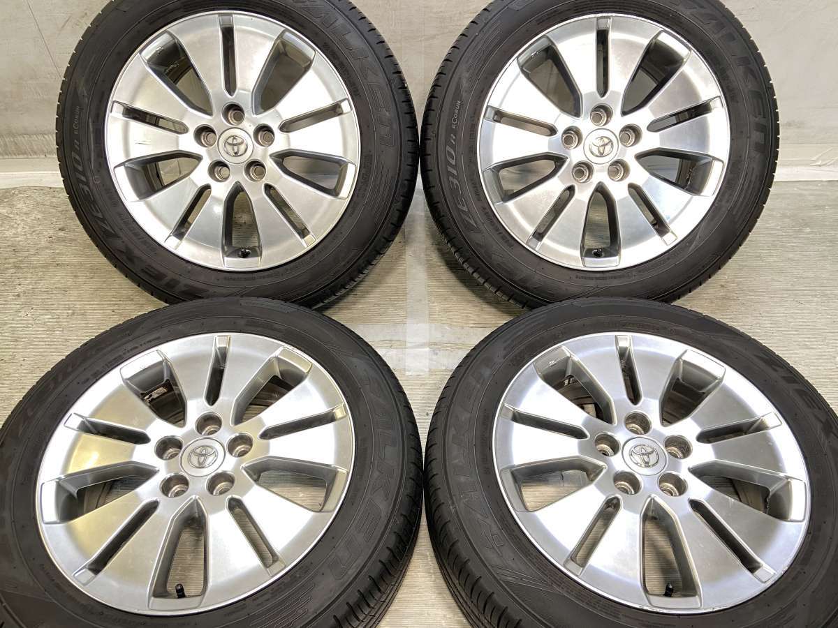215/60R17 ファルケン ジークス ZE310 ECORUN トヨタ純正 17x7.0 45 114.3-5穴 中古タイヤ サマータイヤ ホイールセット 4本セット｜タイヤ・ホイール　カンパニー