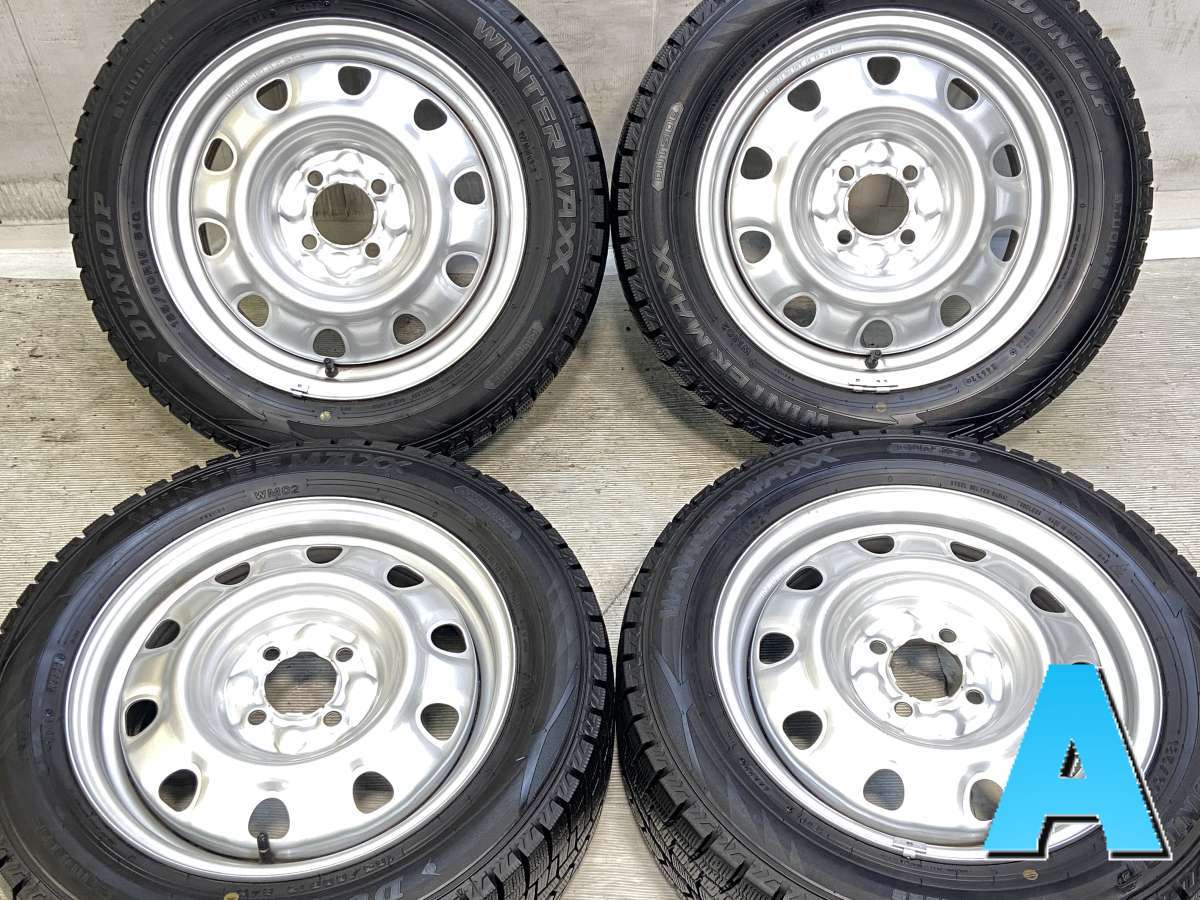 185/60R15 ダンロップ ウィンターマックス WM02 　 TOPY M60 15x5.5 42 100-4穴 中古タイヤ スタッドレスタイヤ ホイールセット 4本セット｜タイヤ・ホイール　カンパニー