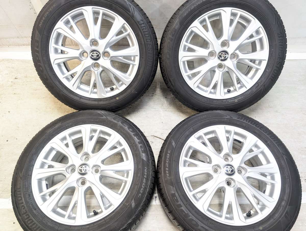 175/65R15 ブリヂストン エコピア NH200C トヨタ純正 15x5.5 45 100-4穴 中古タイヤ サマータイヤ ホイールセット 4本セット｜タイヤ・ホイール　カンパニー