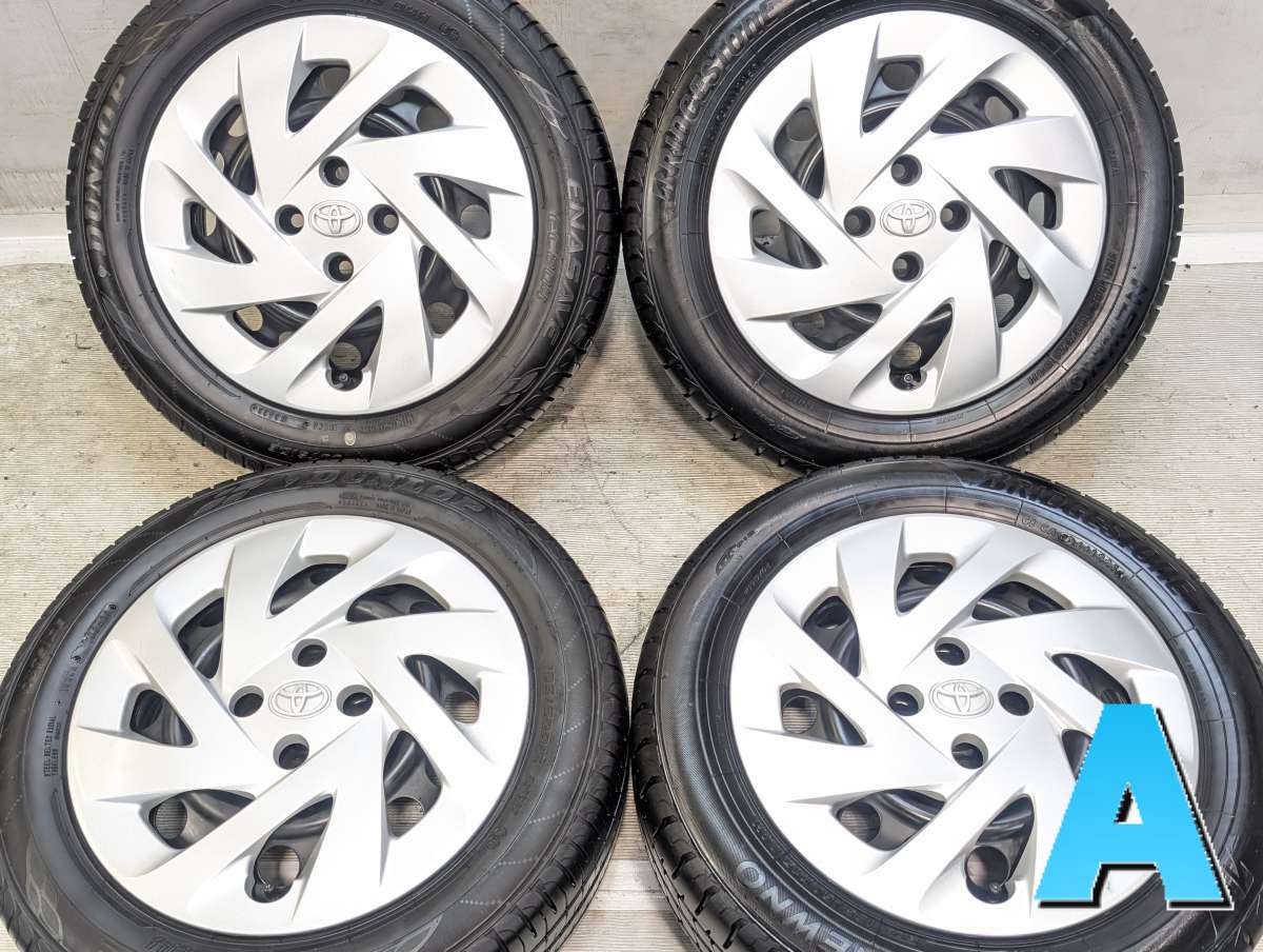 185/60R15 ブリヂストン NEWNO トヨタ純正 G4 15x5.5 45 ・ 15x5.5 45 100-4穴中古タイヤ サマータイヤ ホイールセット4本 セット｜タイヤ・ホイール　カンパニー