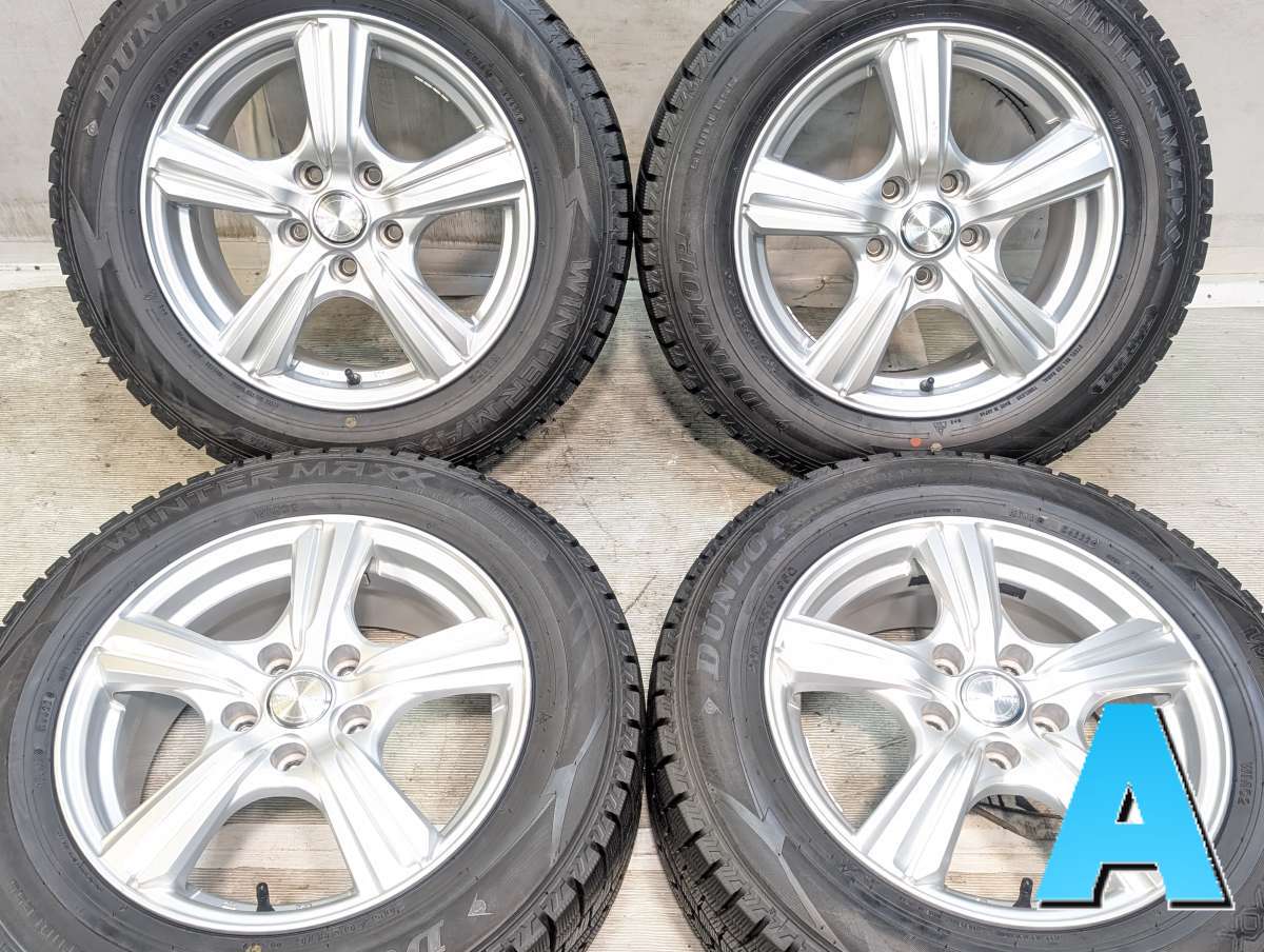 205/65R16 ダンロップ ウィンターマックス WM02 　 VIOLENTO 16x6.5 47 114.3-5穴 中古タイヤ スタッドレスタイヤ ホイールセット 4本セット｜タイヤ・ホイール　カンパニー