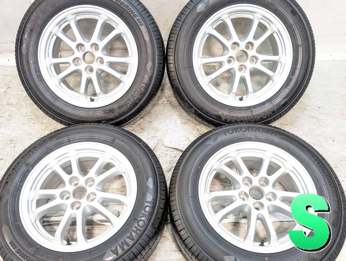 195/65R15 ヨコハマ TAXITOURING 898 トヨタ純正 15x6.5 40 100-5穴 中古タイヤ サマータイヤ ホイールセット 4本セット|タイヤ・ホイール カンパニー
