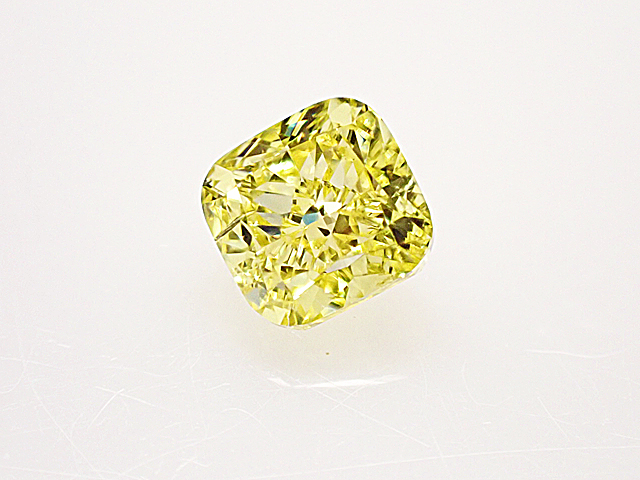 ふるさと割 ０．３２３ct ＦＡＮＣＹ ＩＮＴＥＮＳＥ ＹＥＬＬＯＷ