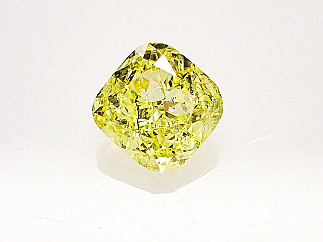 引き出物 ０．３９７ct ＦＡＮＣＹ ＩＮＴＥＮＳＥ ＹＥＬＬＯＷ Ｉ１