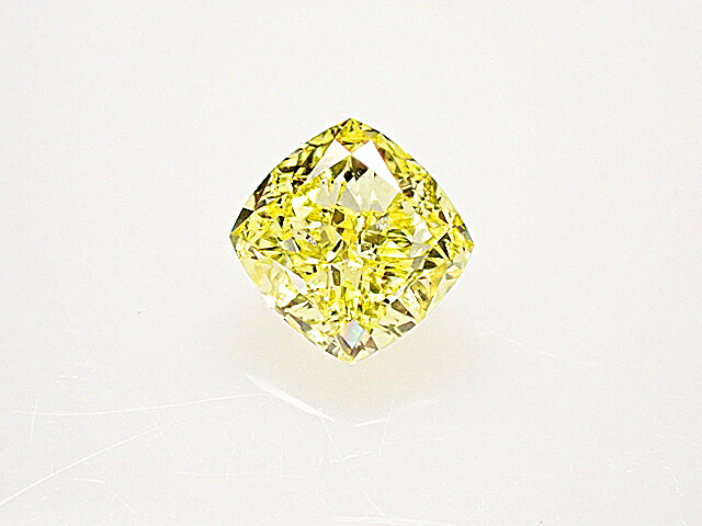 ０．２６６ct　ＦＡＮＣＹ　ＩＮＴＥＮＳＥ　ＹＥＬＬＯＷ　ＳＩ１　イエローダイヤモンド　ルース