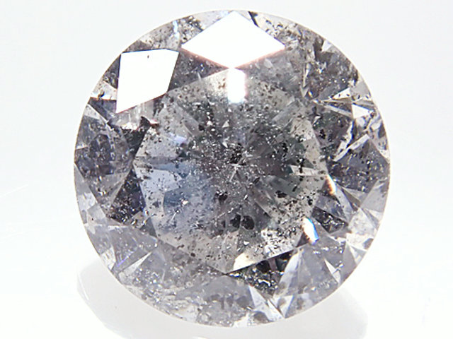 ０．５８５ct　Ｈ　Ｉ２　ＦＡＩＲ　ダイヤモンド　ルース