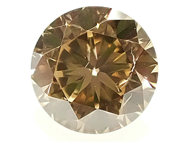 ０．５５６ct　ＦＡＮＣＹ　ＢＲＯＷＮ　ＳＩ２　ブラウンダイヤモンド　ルース