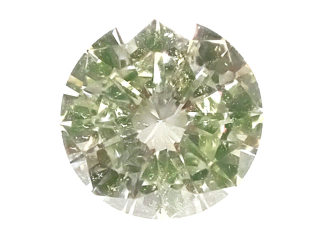 ０．５０２コンピュータ断層撮影法 ＶＥＲＹ ＬＩＧＨＴ ＧＲＥＥＮ ＹＥＬＬＯＷ ＳＩ２ 黄み金剛石 ルース ジュエリー・アクセサリー-ルースストーン