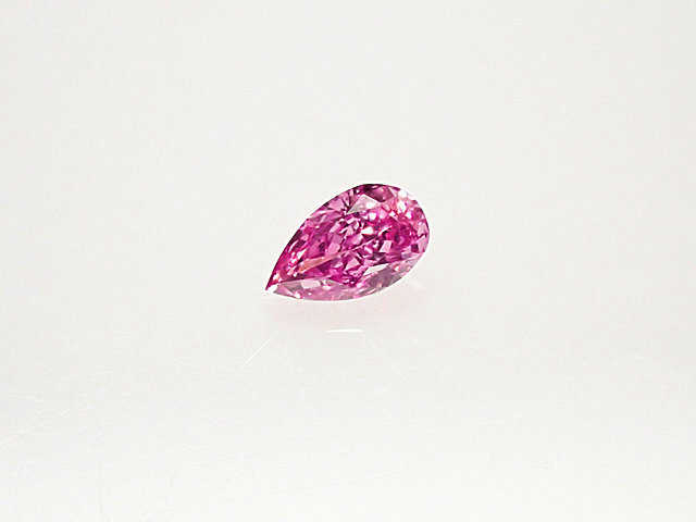 ０．０３６ct　ＦＡＮＣＹ　ＶＩＶＩＤ　ＰＵＲＰＬＩＳＨ　ＰＩＮＫ　ＶＳ１　ピンクダイヤモンド　ルース
