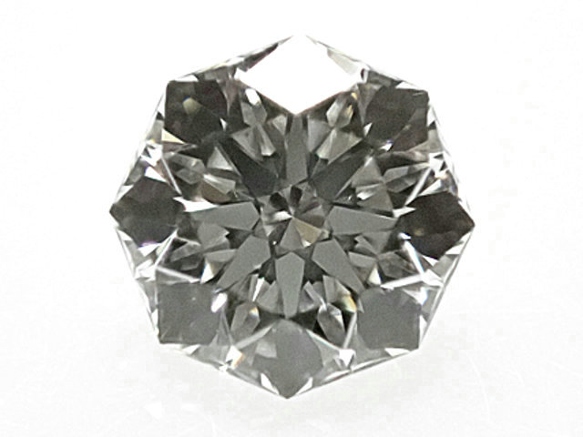 ０．３５５ct　Ｆ　ＶＶＳ２　クリスタルムーン　Ｈ＆Ｃ　ダイヤモンド　ルース
