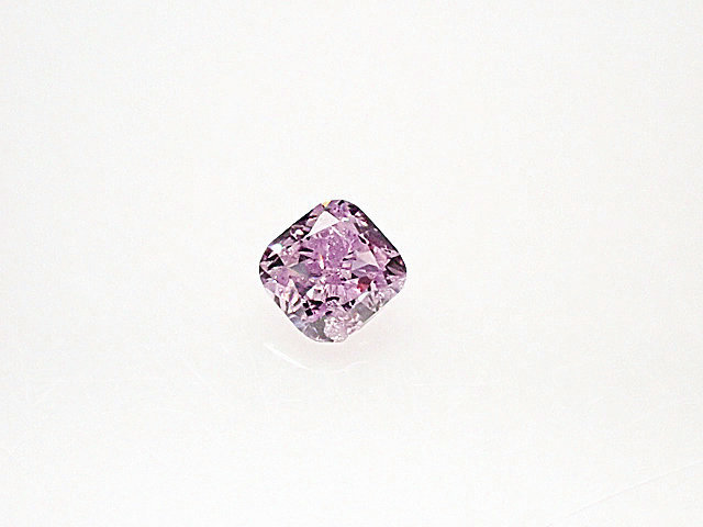 ０．０４７ct　ＦＡＮＣＹ　ＰＵＲＰＬＥ　ＰＩＮＫ　Ｉ１　ピンクダイヤモンド　ルース｜アインインターナショナル